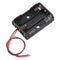 3 Slots AAA Battery Box Battery Holder Board for 3xAAA Batteries DIY kit Case