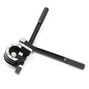 3 in 1 Black Pipe Bender Device Tube Pipe Bending Tool Three Slots 6 8 10mm Brass Tube