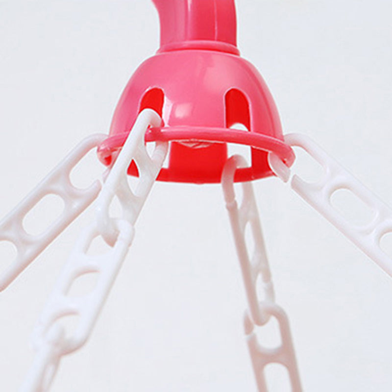 32Clip Portable Socks Cloth Hanger Rack Clothespin Multifunctional Drying RackSock Holder