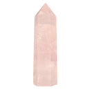 Pink Natural Quartz Decoration Craft Healing Hexagonal Prism Wand Accessories