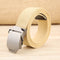 ZANLURE 130cm Fiber Belt Zinc Alloy Buckle Quick Release Tactical Belts