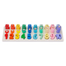 Preschool Learning Montessori Math Counting Board Digital Shape Pairing Educational Toys