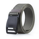 AWMN S03 125cm Belts Men Women Camouflage Military Tactical Belt Buckle Hanger Canvas Fabric Belt
