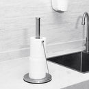 Tissue Holder Toilet Paper Roll Stainless Steel Bathroom Floor Standing Storage Paper Shelf Holder
