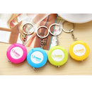 Raitool  150CM Soft Rubber Tape Measures Sewing Tailor Body Measuring Tool With Key Ring