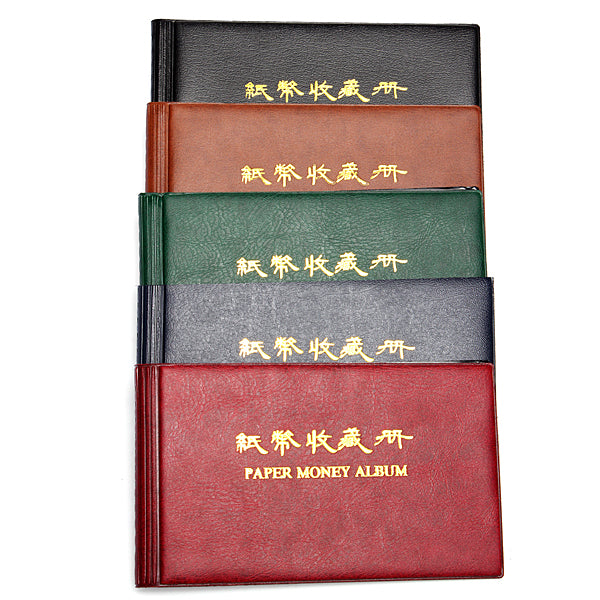 Paper Money Currency Banknote Holder Collection Storage Photo Album Collecting 20 Note Storage Baskets