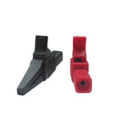 Cleqee P2003 5PCS 5 Color 32A 1000V Crocodile Alligator Folders Safety Test Clips For 4mm Shrouded Banana Plug Copper