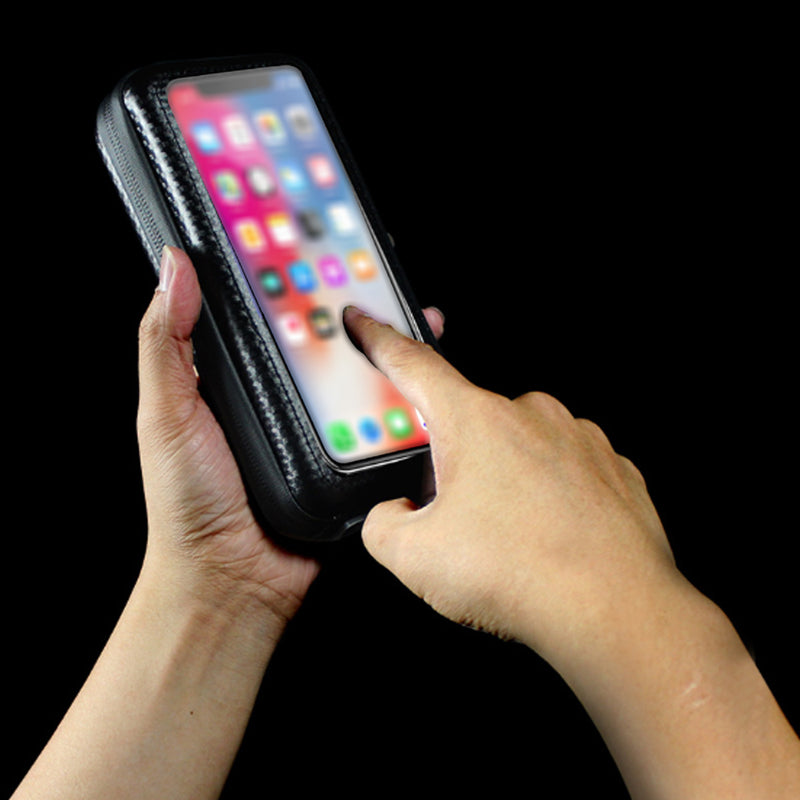 Large Capacity Waterproof Phone GPS Bike Bag Frame Tail Rear Tube Tube Cycling Motorcycle