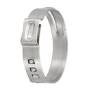 50pcs 1inch Stainless Steel Ear PEX Clamp Cinch Rings Crimp Pinch Fitting Tube