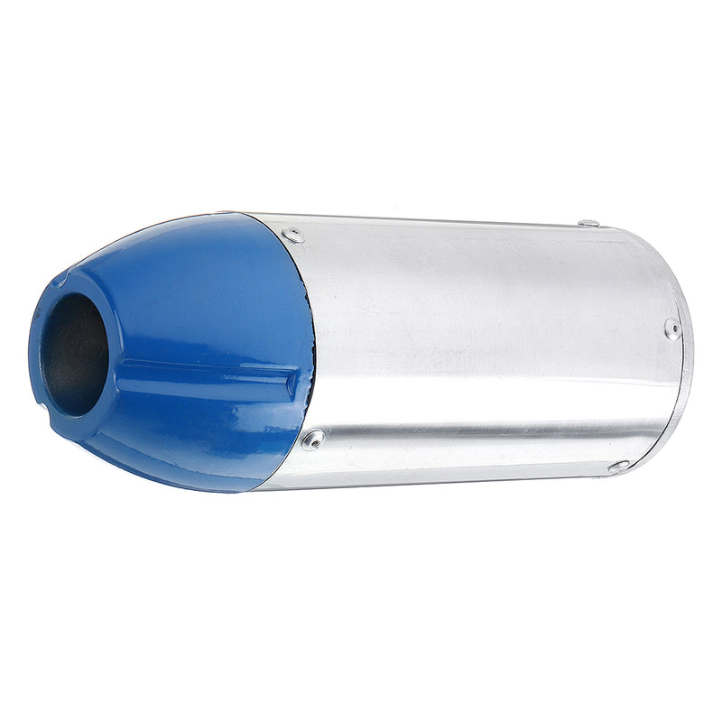 For Honda XR50 CRF50 50cc 70cc 90cc 110cc 125cc Pit Bike Blue Exhaust Muffler Pipe
