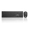 FD IK7300 2.4GHz Wireless Keyboard & Mouse Combo Set 104 Keys Silent Concave Button Keyboard 1600DPI IC Control Mouse with USB Receiver for Computer Laptop PC