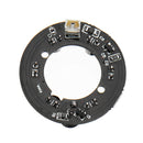 6pcs Black Invisible IR LEDs 940nm Night Vision No Red Exposure 12V Infrared Illuminator LED Board