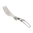 Keith Ti5303 Titanium Folding Fork Ultralight Spork Cutlery Outdoor Camping Picnic Tableware