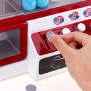 Carnival Claw Game Doll Machine Mini Arcade Grabber Crane Toys +24 Coins +12 Eggs