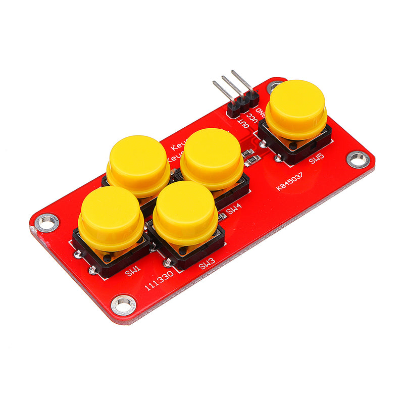 10pcs AD Analog Keyboard Module Electronic Building Blocks 5 Keys