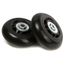 2pcs  Luggage Suitcase Replacement Wheels Axles Deluxe Repair 6328mm