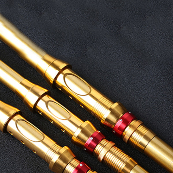 ZANLURE 2.1-3.6m Carbon Fiber Telescopic Fishing Rod Portable Spinning Pole Fishing Tools