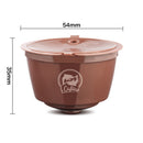 Reusable Coffee Capsule Cup Coffee Filter for Dolce Gusto Machine Plastic