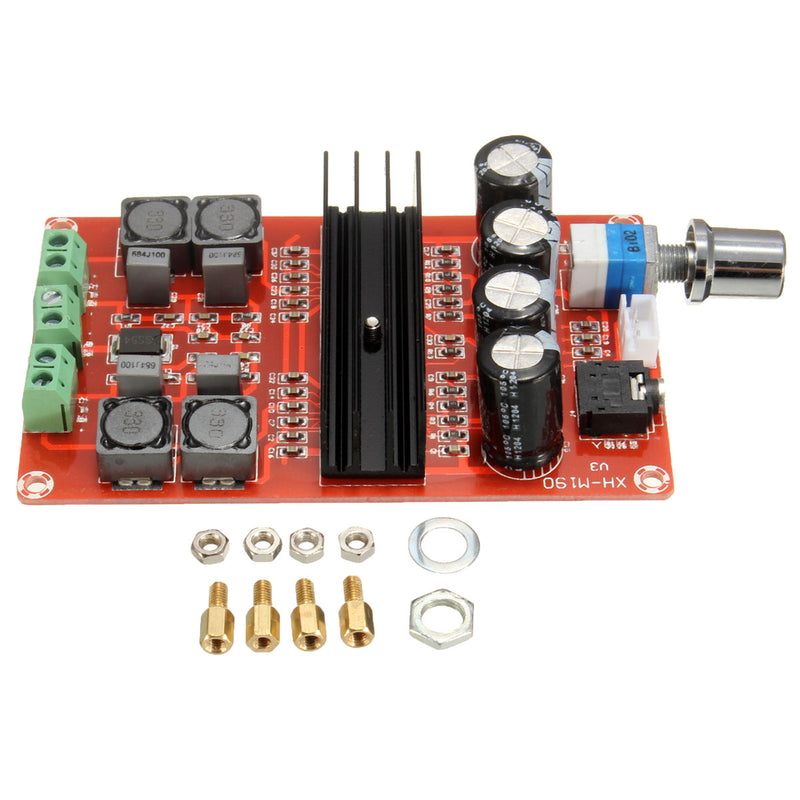TPA3116D2 12V~24V Dual Channel 2x100W Audio Digital Amplifier Board For