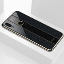 Bakeey Luxury Printed Tempered Glass Soft Silicone Protective Case For Xiaomi Redmi Note 7 / Redmi Note 7 Pro