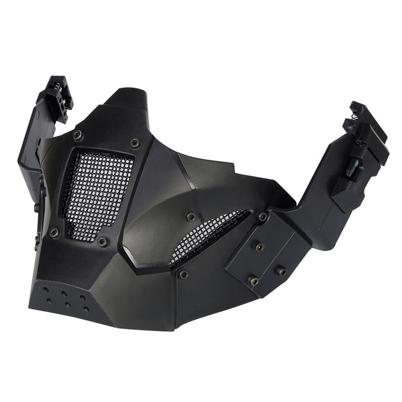 WoSporT MA-95 Module Anti-shock Tactical Half Mask Suitable For AF Helmet Riding