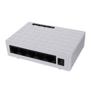 5V 5-Port RJ-45 10/100Mbps Ethernet Network Switch Auto-MDI/MDIX Hub with US Plug