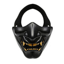 WoSporT Motorcycle Half Face Mask Goblin CS Halloween Christmas Party Outdoor Sport
