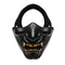 WoSporT Motorcycle Half Face Mask Goblin CS Halloween Christmas Party Outdoor Sport