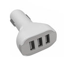 Car Charger 3 Port Three USB iPHone iPad  Labtop Current Adapter 5V 5.2A 26W