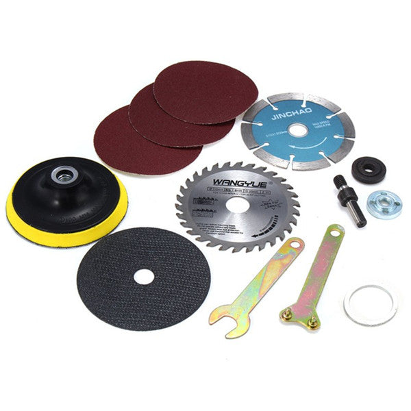 10pcs 10mm Diameter Cutting Accessories For Variable Angle Grinder & Hand Drills