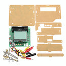 3.7V DIY Transistor Graphic Tester LCD Digital Multimeter Diode Inductor Capacitor ESR Meter + Shell
