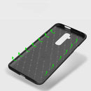 For OnePlus 7T Pro Case Bakeey Luxury Carbon Fiber Shockproof Anti-fingerprint Silicone Protective Case