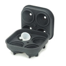 1PC Football Series 4 Compartments Ice Mold Shape Tray Shape 3D Ice-cream Mold Ice Mold