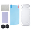 OIVO TPU Protective Case Tempered Film Rocker Cap for Nintendo Switch Lite Game Console Glass Screen Protector