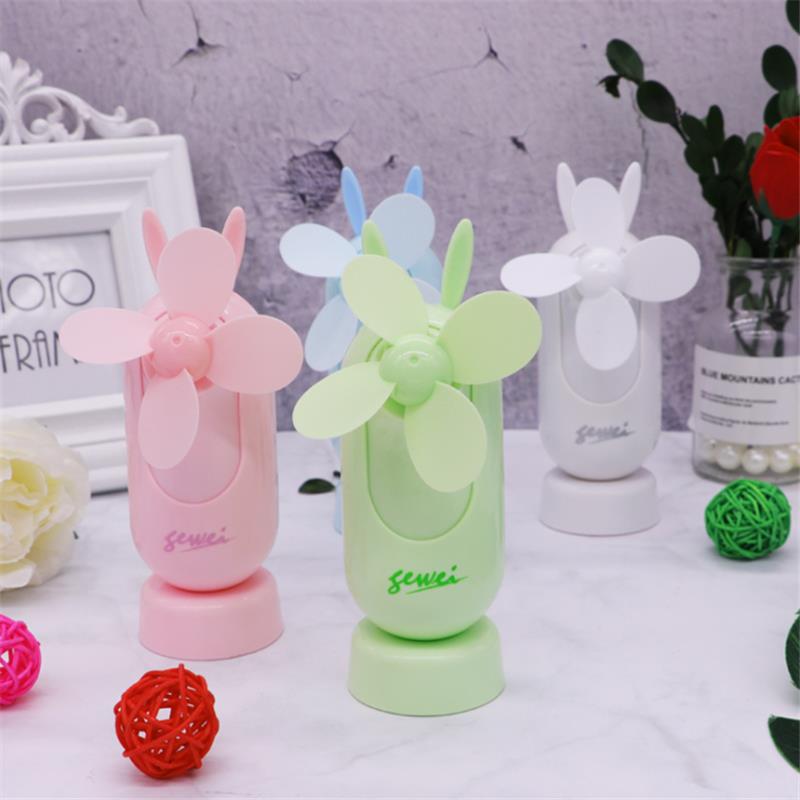 Portable Handheld Mini USB Fan Rechargeable Air Cooler Air Conditioning Fans Silent Cooling Fan for Office Home Travelling