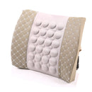12V Electric Massager Lumbar Support Waist Pad General Car Seat Chair Back