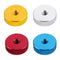 10Pcs M3 Hand Knurled Thumb Aluminum Alloy Screw Nut Spacer Flat Washer