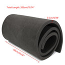 200x60x2.5cm Cushion Foam Rubber Replacement Seat Firm Polyurethane Foam