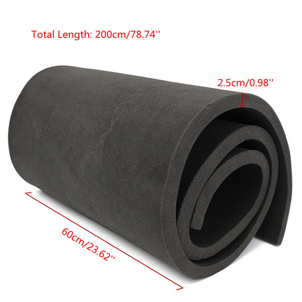 200x60x2.5cm Cushion Foam Rubber Replacement Seat Firm Polyurethane Foam