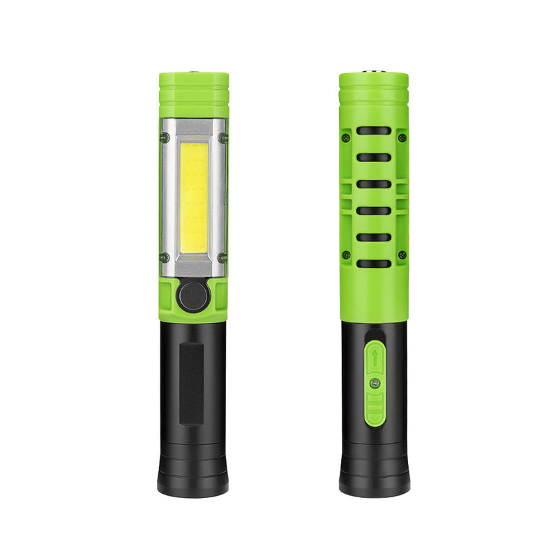 XPE COB LED Aluminum Alloy Work Light Telescopic Magnet Screw Picker Repair Multifunction Flashlight