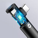 USAMS 2 in 1 Type C 3.5mm Jack Audio Aux Charging adapter For Oneplus 6T Xiaomi Mi8 Pocophone F1 S9