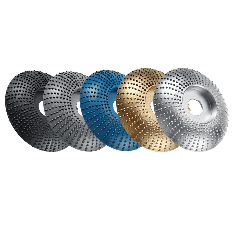 83mm Wood Carving Disc 16mm Bore Tungsten Carbide Angle Grinder Wheel for Woodworking Sanding Polishing