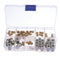 3Pcs 0.2~1.0mm Nozzle+10Pcs 0.4mm V6 Brass Nozzle+10*PC4-M6+10*PC4-M10 Brass Pneumatic Connector Kit Boxed for 3D Printer Makerbot Part