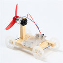 DIY Technology Invention Single-wing Wind Car Assembly Model Kit