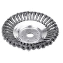 20cm Weed Trimmer Head Lawn Mower Sharpener 8 Inch Grass Weeder Lawnmower Steel Brush Head