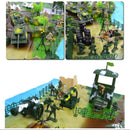 90pcs DIY Military Model Playset Plastic Toys Soldier Army Men Figures & Accessories