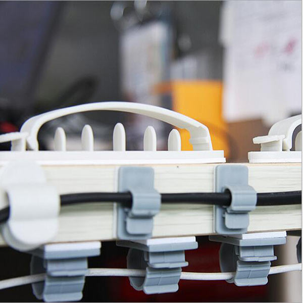 Honana HN-CH011 Adhesive Household Cable Holders Wire Clips Wire Management Wire Organizer
