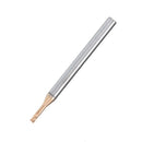 Drillpro 2 Flutes D2mm R0.2 Long Neck Ball Nose End Mill HRC60 CNC Deep Groove Milling Cutter Router Bit