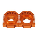 Pair CNC Rear Axle Spindle Chain Adjuster Blocks For KTM SX EXC XCW 125-530 20mm