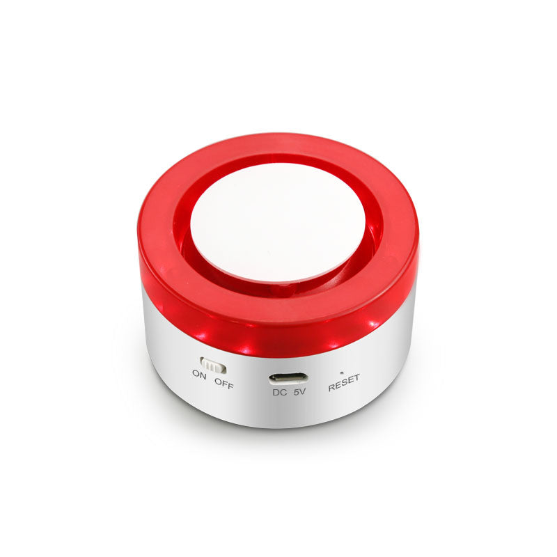 DYGSM TUYA H1 Gate-way & Sir-en 2 In 1 WiFi Alarm System Support Alexa Google Assistant Home Smart Switch Safety Tool